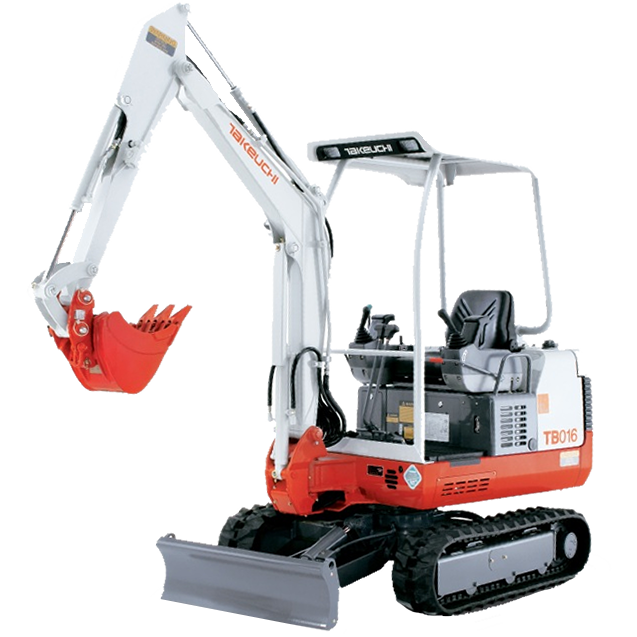 Tukeuchi TB016 Mini Digger